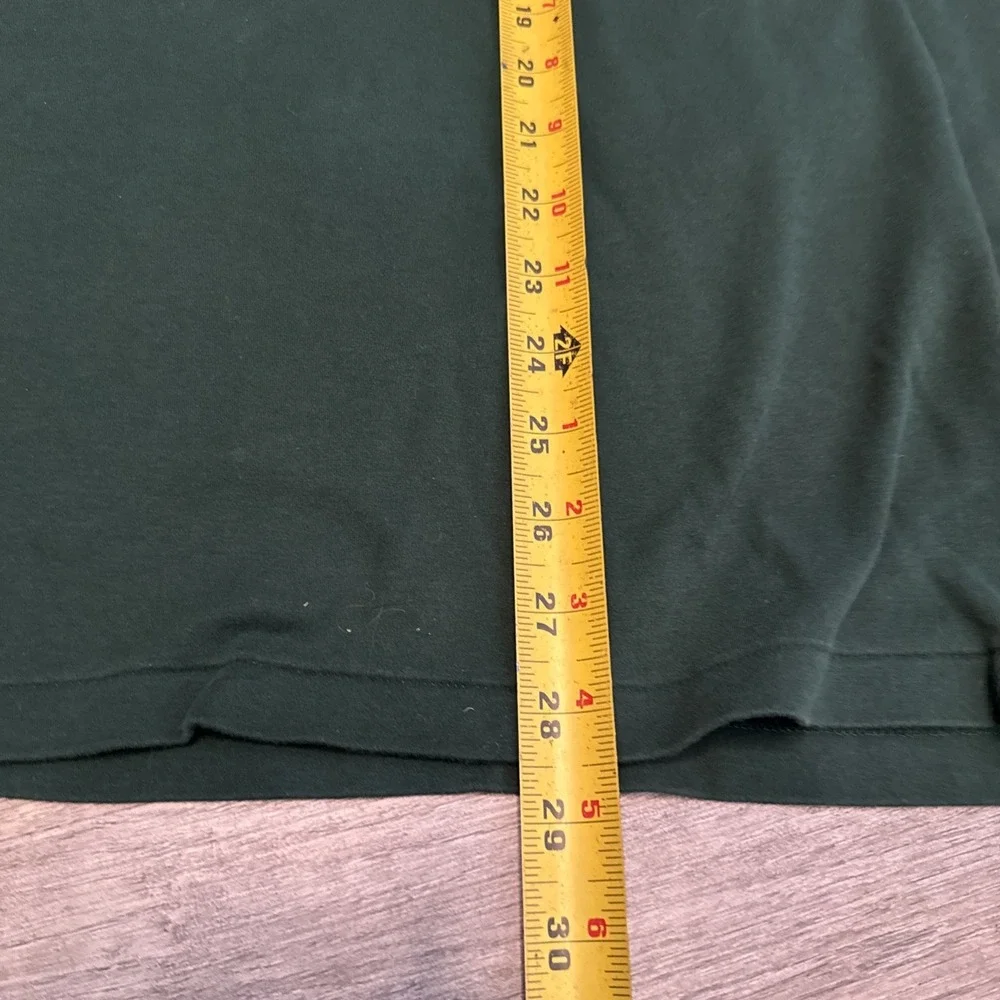 Dark Green  men's classic fit polo Ralph Lauren small horse‎ Short Sleeve